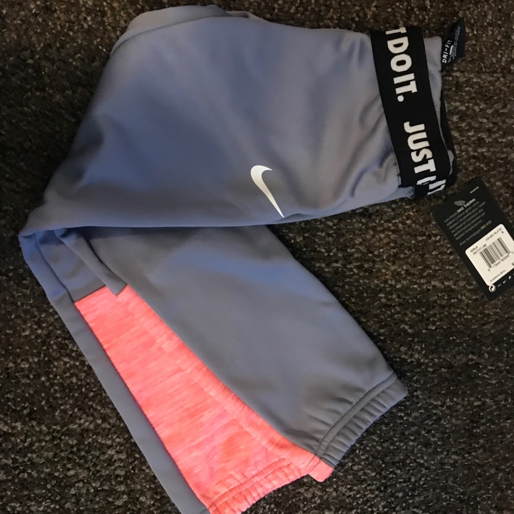 Nike Little Girls Pants Size 6/6X Pink